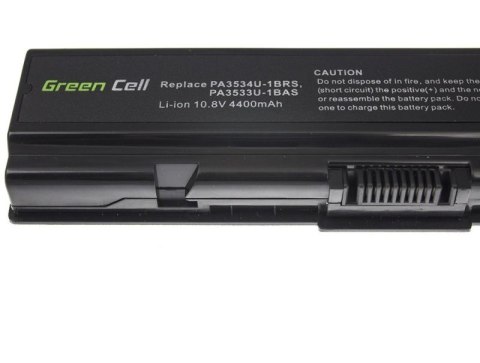 GREEN CELL BATERIA TS01 DO TOSHIBA PA3534U-1BRS 4400 MAH 10.8V
