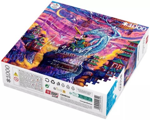 Puzzle Good Loot Imagination Puzzle: Roch Urbaniak Sakura i Ryu 1000 elementów