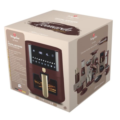Air Fryer Frytkownica Beztłuszczowa 8L BerlingerHaus BH-9606 Leonardo