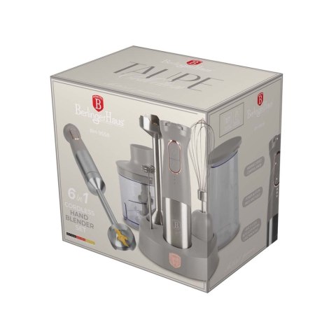 Bezprzewodowy | Wielofunkcyjny blender ręczny BerlingerHaus Taupe Collection BH-9558
