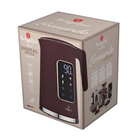 Cyfrowy czajnik elektryczny BerlingerHaus Leonardo Collection BH-9735
