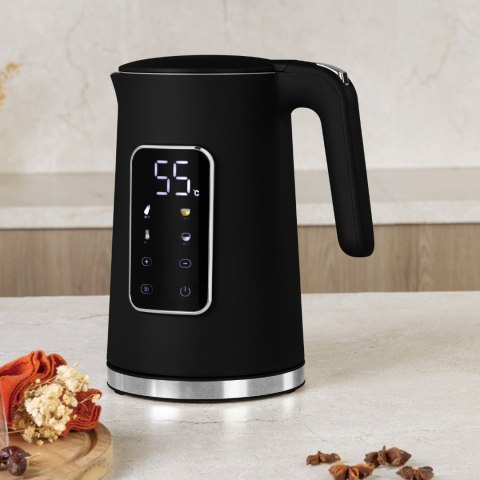 Cyfrowy czajnik elektryczny BerlingerHaus Matte Black BH-9675