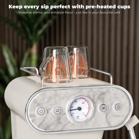 Ekspres kolbowy 3 w 1 Sahara Marble Collection BerlingerHaus BH-9859