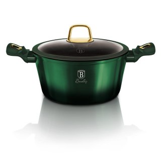 Garnek 2,4L z pokrywką 20cm Berlinger Haus BH-6057 Emerald