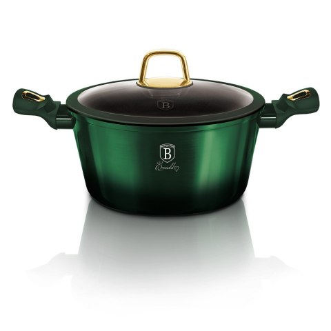 Garnek 2,4L z pokrywką 20cm Berlinger Haus BH-6057 Emerald