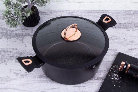 Garnek 6L z pokrywką 28cm BerlingerHaus BH-1931 Black Rose