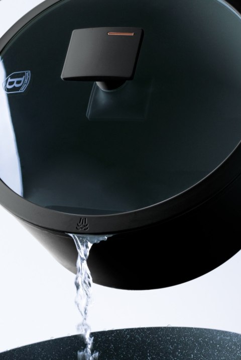 Garnek Tytanowy 24cm BerlingerHaus BH-7087 Monaco / Black Rose Collection