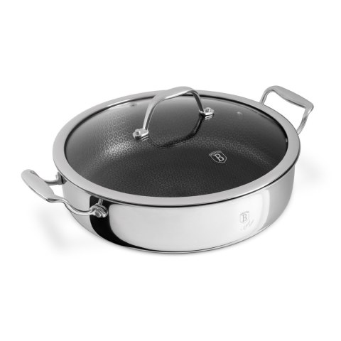 Garnek niski z pokrywką 28 cm BerlingerHaus Eternal Collection BH-8515