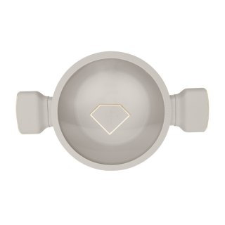 Garnek płytki z pokrywką 28 cm Fashion TV FTV-0066 Matte Cream Gold