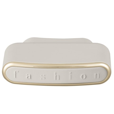 Garnek płytki z pokrywką 28 cm Fashion TV FTV-0066 Matte Cream Gold