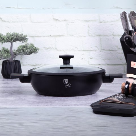 Garnek płytki z pokrywką 28cm Berlinger Haus BH-7090