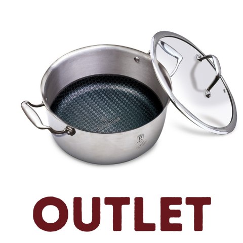 Garnek z pokrywką 20 cm z powłoką nieprzywierającą Eterna® Berlinger Haus BH-6560 | OUTLET