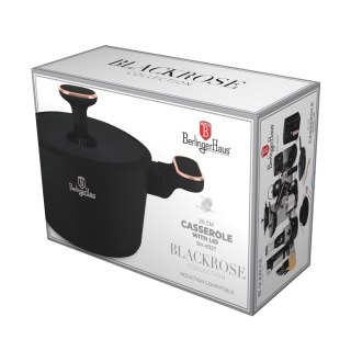 Garnek z pokrywką 20cm BerlingerHaus BH- 8357 | Black Rose Collection