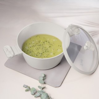 Garnek z pokrywką 24 cm BerlingerHaus Sahara Marble BH-8396