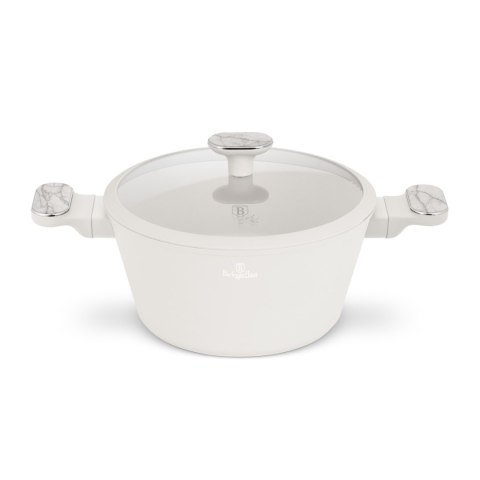 Garnek z pokrywką 24 cm BerlingerHaus Sahara Marble BH-8396