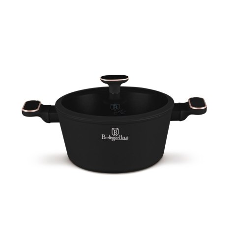 Garnek z pokrywką 24cm BerlingerHaus BH- 8358 | Black Rose Collection