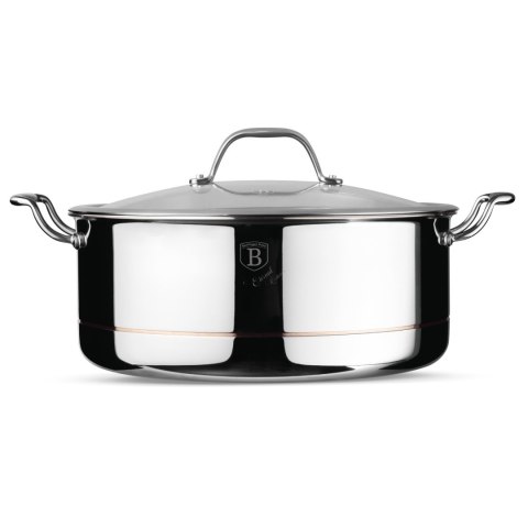 Garnek z pokrywką 28 cm Copper Touch Collection BerlingerHaus BH-8816