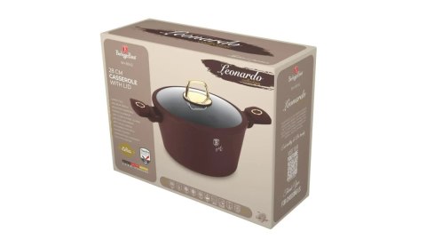 Garnek z pokrywką 28cm BerlingerHaus Leonardo BH-8042