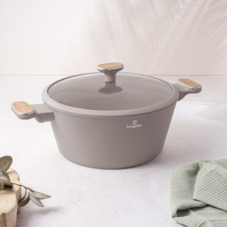 Garnek z pokrywką Ø28 cm - BerlingerHaus BH-8340 Taupe Nordic