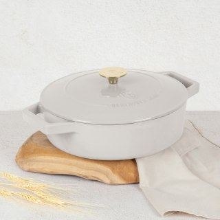 Garnek żeliwny 2,57L z pokrywką 26cm BerlingerHaus Sahara BH-6530