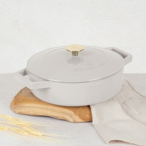 Garnek żeliwny 2,57L z pokrywką 26cm BerlingerHaus Sahara BH-6530