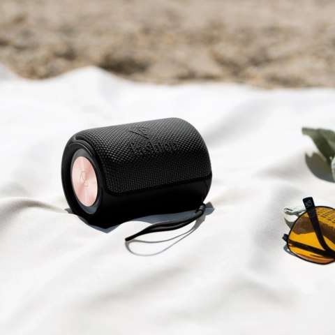 Głośnik Bluetooth z torbą podróżną FashionTV FTV-0115 Matte Black Rose Gold Collection