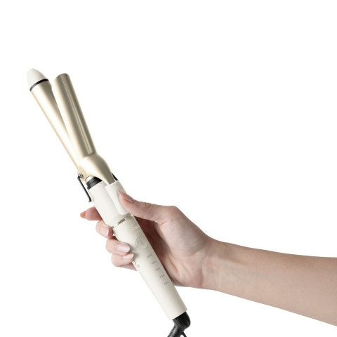 Lokówka do włosów 25 mm FashionTV FTV-0150 Matte Cream Gold