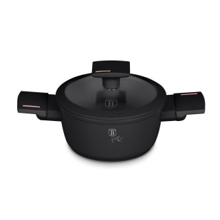 Mini garnek z pokrywką 14 cm BerlingerHaus Monaco/ Black Rose Collection BH- 8285