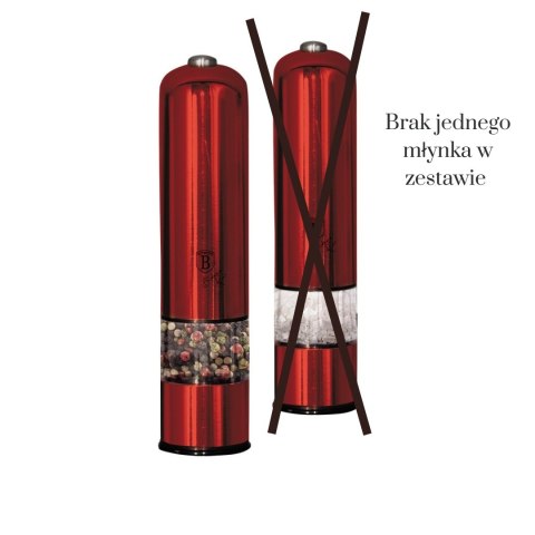 Młynek elektryczny do przypraw 1 szt BerlingerHaus BH-7217 | OUTLET