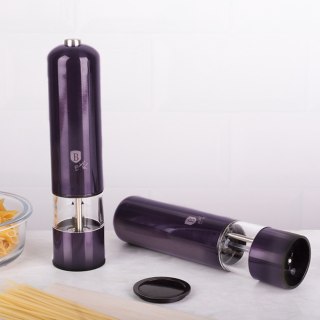 Młynki elektryczne 2 sztuki Berlinger Haus BH-9289 Fioletowe