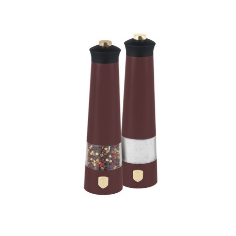 Młynki elektryczne 2 sztuki do pieprzu i soli BerlingerHaus Leonardo BH-9555