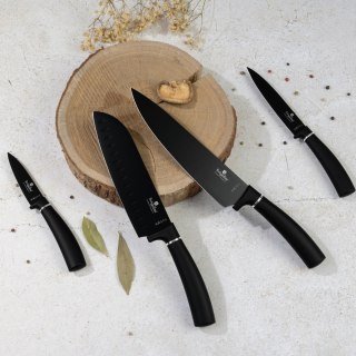 Noże kuchenne | Zestaw 4 noży BerlingerHaus Matte Black Collection BH-2893