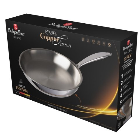 Patelnia 30 cm Copper Touch BerlingerHaus BH-8810
