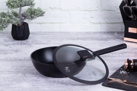 Patelnia Tytanowa 24cm BerlingerHaus BH-7089 Monaco / Black Rose Collection