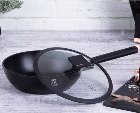 Patelnia Tytanowa 24cm BerlingerHaus BH-7089 Monaco / Black Rose Collection