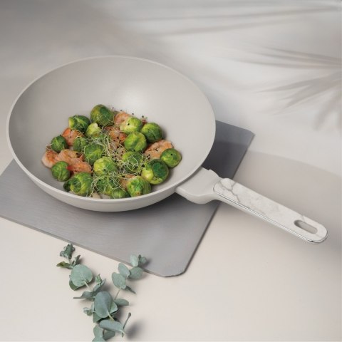 Patelnia Wok 28 cm BerlingerHaus Sahara Marble BH-8391