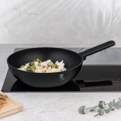 Patelnia Wok 28cm BerlingerHaus BH-8180 Matte Black Collection