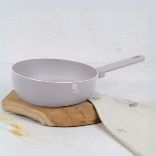 Patelnia Wok Flip 26 cm BerlingerHaus Taupe Collection BH-8089