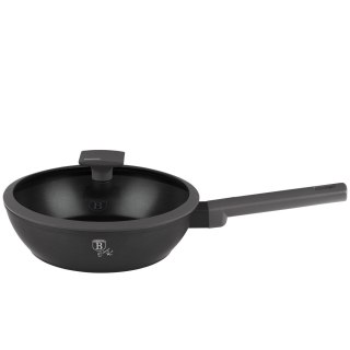 Patelnia głęboka z pokrywką 24 cm BerlingerHaus Antracit BH-8122