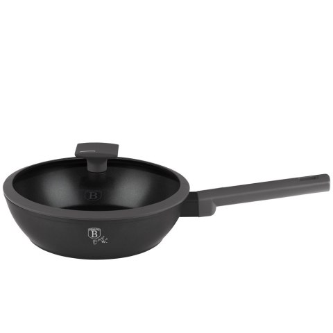 Patelnia głęboka z pokrywką 24 cm BerlingerHaus Antracit BH-8122