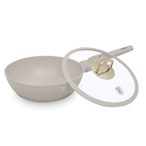 Patelnia głęboka z pokrywką 24 cm BerlingerHaus Sahara BH-8062