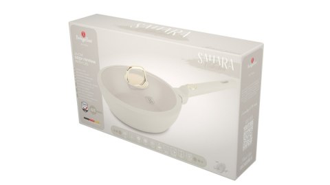 Patelnia głęboka z pokrywką 24 cm BerlingerHaus Sahara BH-8062