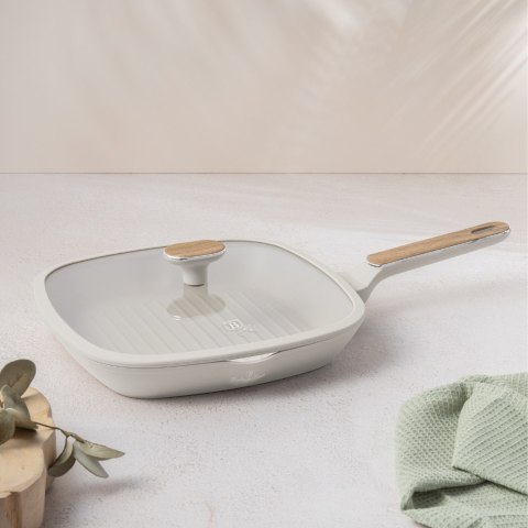 Patelnia grillowa 28 cm z pokrywką BerlingerHaus Sahara Nordic  BH-8317