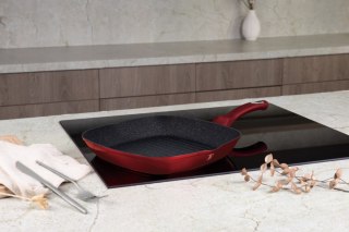 Patelnia grillowa BerlingerHaus Burgundy 28 cm BH-1271