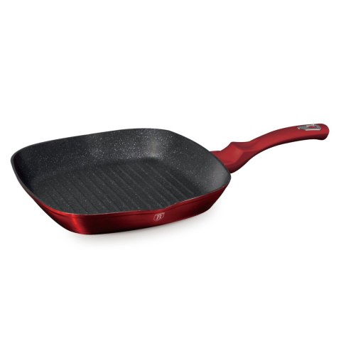 Patelnia grillowa BerlingerHaus Burgundy 28 cm BH-1271
