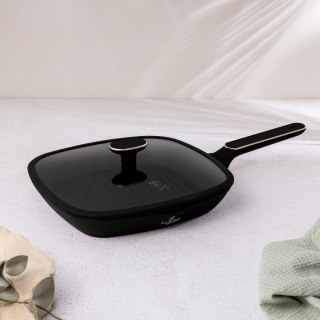 Patelnia grillowa z pokrywką 28 cm BerlingerHaus BH- 8355 | Black Rose Collection