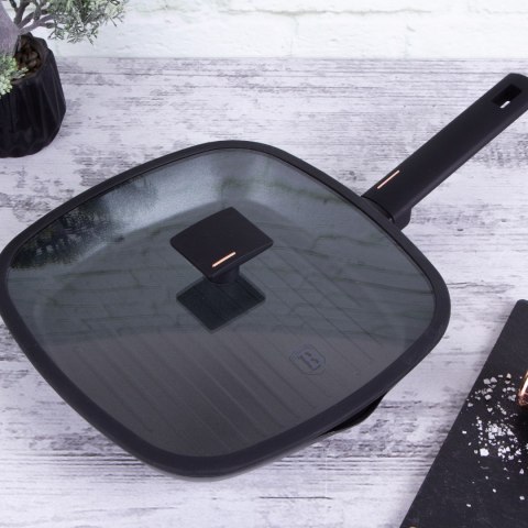 Patelnia grilowa BerlingerHaus Monaco/ Black Rose Collection BH-7093