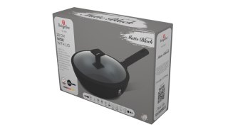 Patelnia wok z pokrywką 28cm BerlingerHaus BH-8181 Matte Black