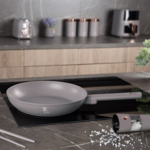 Patelnia z powłoką tytanową 28cm BerlingerHaus Taupe BH-8084
