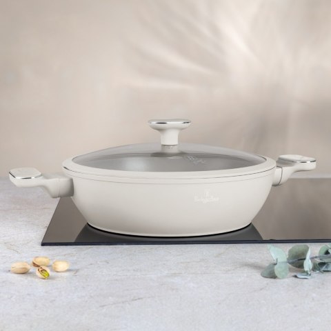 Płytki garnek z pokrywką 28 cm BerlingerHaus Sahara Marble BH-8394
